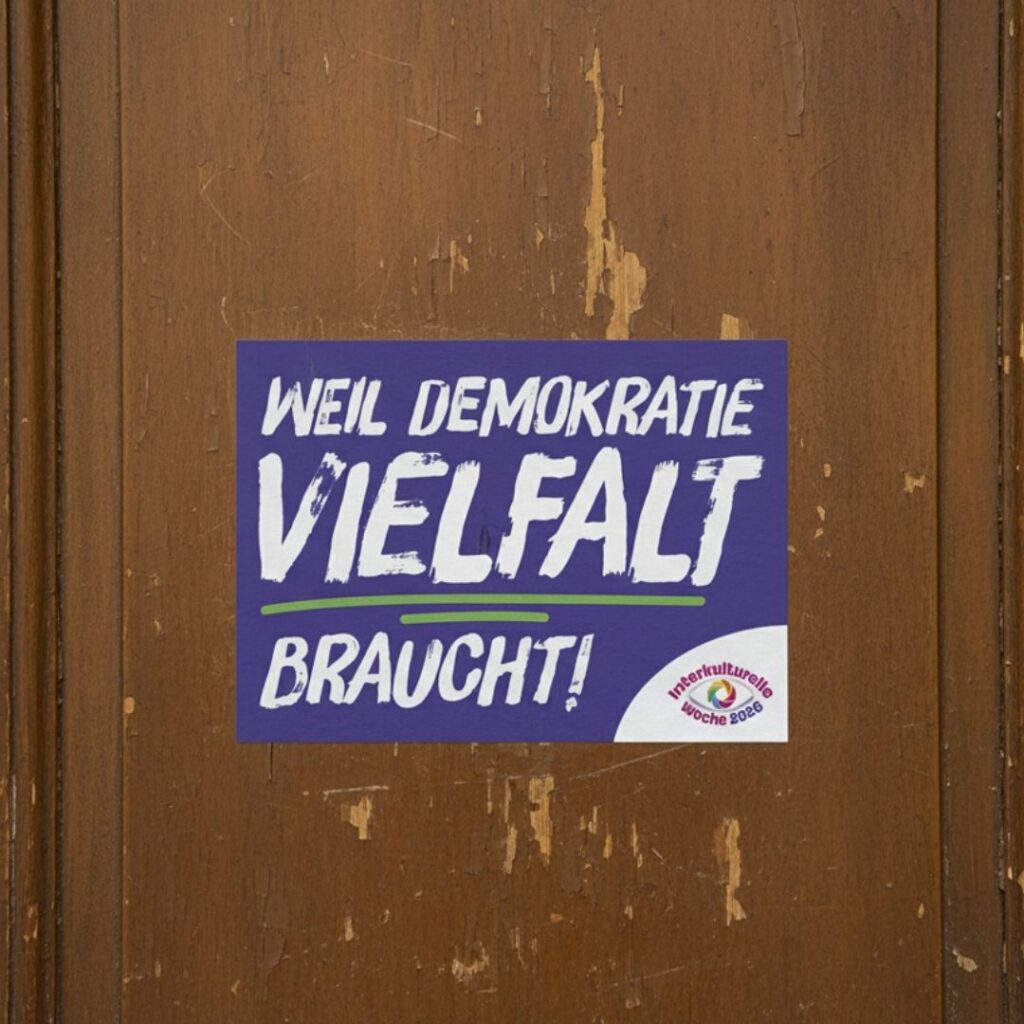 Aufkleber Vielfalt